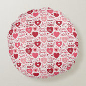 XOXO & Always Be Mine Valentine  ラウンドクッション (裏面)