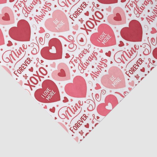 XOXO & Always Be Mine Valentine  薄葉紙 (詳細)