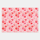 XOXO & Always Be Mine Valentine Wrapping Paper ラッピングペーパーシート (正面3)