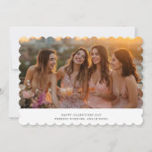 Xoxo Bestie Friends Forever Galentinesデイフォト シーズンカード (正面)