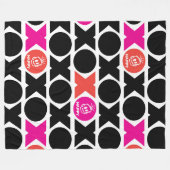 XOXO Blanket フリースブランケット (正面(横))