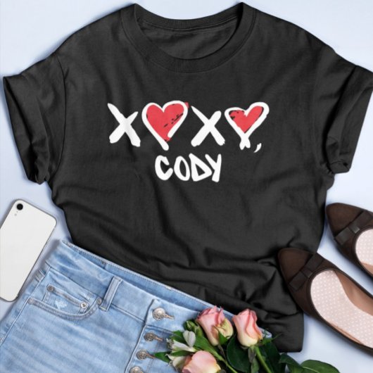 Xoxo Cody Rigsby Pelo Workout Cute Valentines Day Tシャツ