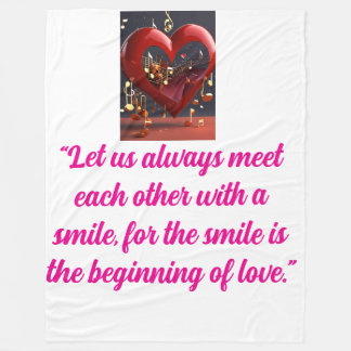 「XOXO Cozy：ソフト&ロマンチックな毛布」 フリースブランケット