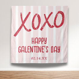 XOXO Hand Drawn Galentine’s Day Party タペストリー