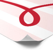 XOXO Hand Drawn Galentine’s Day Party Welcome ポスター (角)