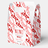 XOXO Hugs & Kisses Valentine's Day 1st Birthday フェイバーボックス (オープン)