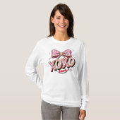 XOXO Love Valentines Day Tシャツ (正面フル)
