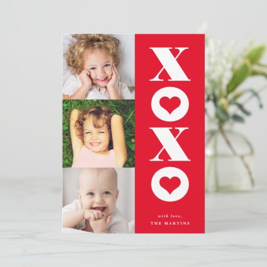xoxo-photo数々のバレンタインデーのカード シーズンカード (スタンド正面)