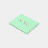 XOXO Post-it®に関する注意事項 ポストイット (アングル)