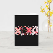 Xoxo Stethoscope Valentine Rn Pct Cna Nurse Nurse  カード (黄色い花)