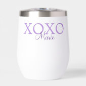 Xoxo valentine's day名前パープルパステルminimaを追加 (正面)