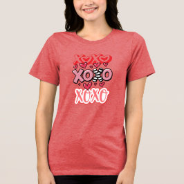 XOXO Valentine's Day Design トライブレンドＴシャツ