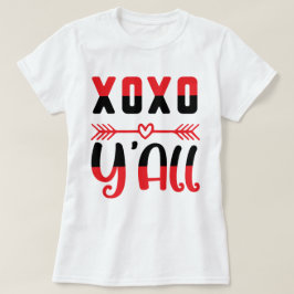 XOXO Y'all Valentine's Women's Tシャツ