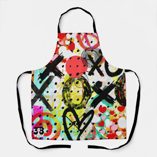 XOXOXOXOXOXOXOコレクション エプロン (正面)