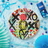 XOXOXOXOXOXOXOコレクション ペーパープレート (パーティー)