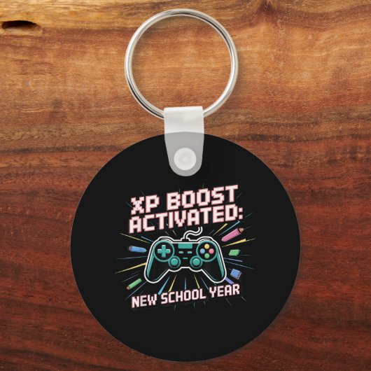 Xp Boost, New School Year, Back To School, Gen Z A キーホルダー (正面)