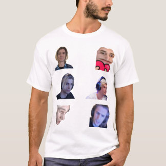 xQc絵文字パック Tシャツ