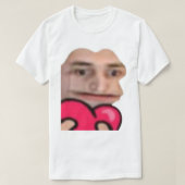 xQc xqcLデザイン Tシャツ (デザイン正面)