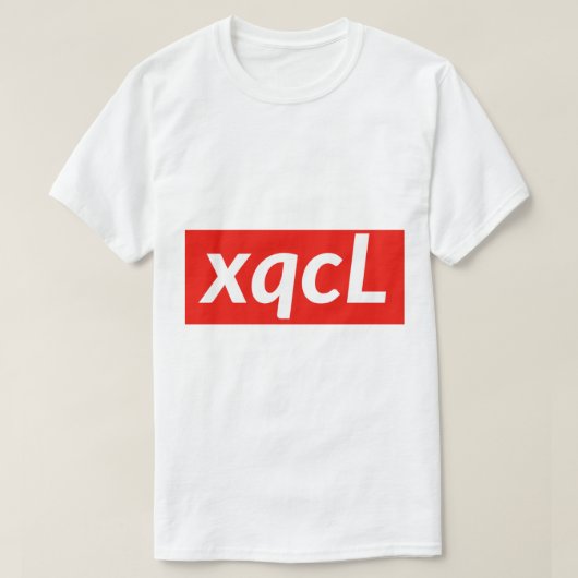 xqcL xQcリモート Tシャツ (デザイン正面)