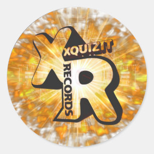 Xquizit Fireステッカー ラウンドシール