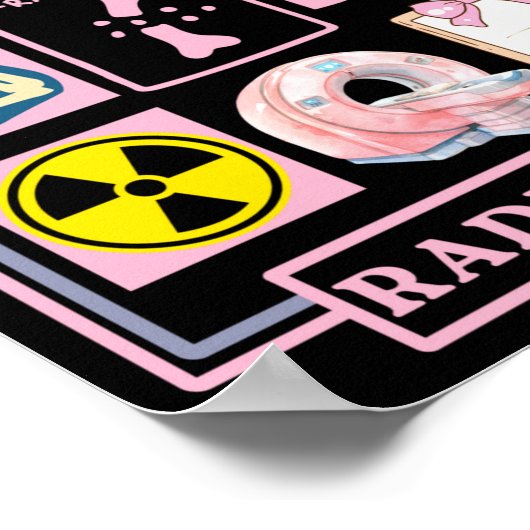 Xray Rad Tech Radiology Healthcare Appreciation Te ポスター (角)