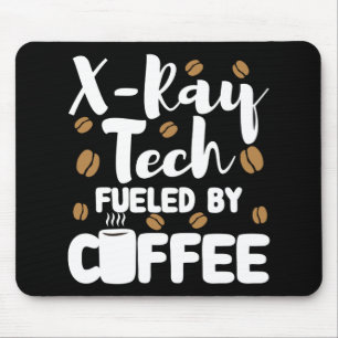 Xray Tech Radiologyナース素晴らしいTechコーヒー·ラバー マウスパッド