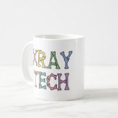 Xray Tech X-ray Technologist gifts コーヒーマグカップ (正面左)
