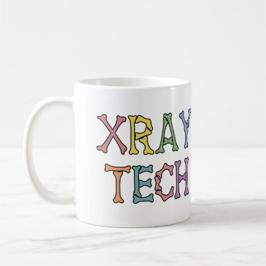 Xray Tech X-ray Technologist gifts コーヒーマグカップ (左)