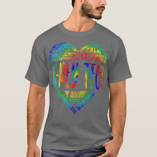 XRey Tech絞り染めナース週間ナースデイクリスマス Tシャツ
