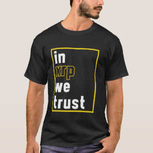 Xrpでは、リップルコイン暗号マネーCryptocurを信頼する Tシャツ