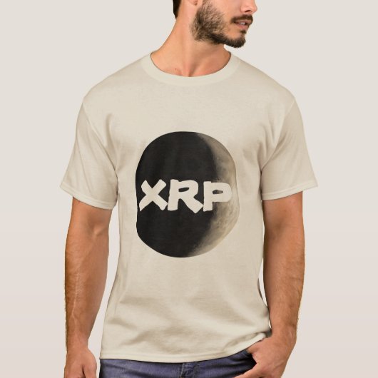 XRPのTシャツの月 Tシャツ (正面)
