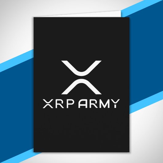 XRPアーミー引用文Hodl Crypto Cryptocurrencyミーム カード