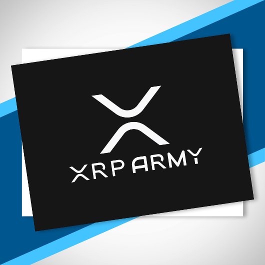 XRPアーミー引用文Hodl Crypto Cryptocurrencyミーム ポストカード
