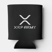 XRPアーミー引用文Hodl Crypto Cryptocurrencyミーム 缶クーラー (裏面)