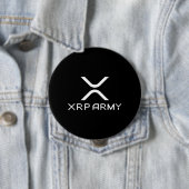 XRPアーミー引用文Hodl Crypto Cryptocurrencyミーム 缶バッジ (インサイチュ)