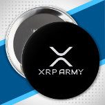 XRPアーミー引用文Hodl Crypto Cryptocurrencyミーム 缶バッジ<br><div class="desc">XRPとXRP元帳のファンのためのおもしろい暗号化ミームのデザイン信じXRPの暗号通貨は、ブロックチェーン技術を利用した金銭とグローバル支払いシステムの未来である。XRPロゴスタイルデザインの「XRPアーミー」デザインの機能。</div>