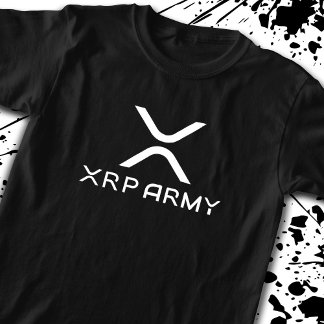 XRPアーミー引用文Hodl Crypto Cryptocurrencyミーム Tシャツ