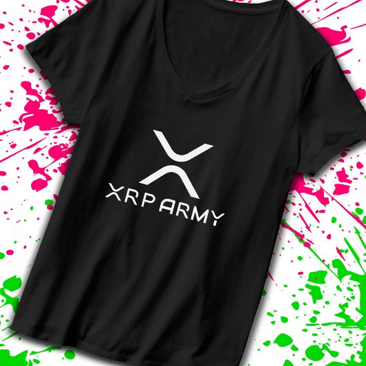 XRPアーミー引用文Hodl Crypto Cryptocurrencyミーム Tシャツ