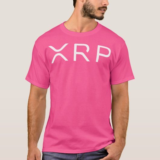 Xrpコインリップル暗号通貨財布ホドラーへ Tシャツ (正面)