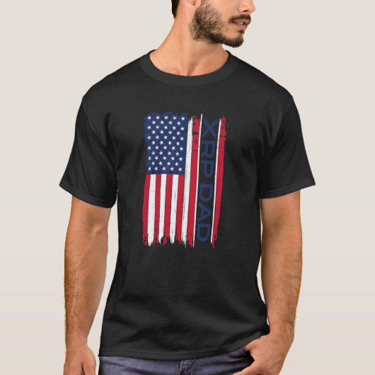 XRPパパ暗号資産グッズ Tシャツ (正面)