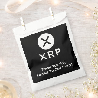 XRPパーティー白黒の暗号通貨 フェイバーバッグ