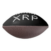 XRPフルロゴブラックサッカー アメリカンフットボール (回転90)