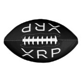 XRPフルロゴブラックサッカー アメリカンフットボール (正面)
