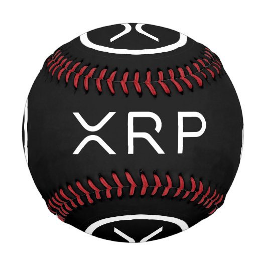 XRPブラックベースボール 野球ボール (正面)