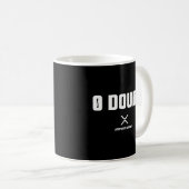 XRPミーム暗号通貨 0疑いの引用 コーヒーマグカップ (正面右)