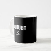XRPミーム暗号通貨 0疑いの引用 コーヒーマグカップ (正面左)