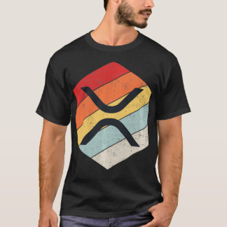 XRPリップル暗号通貨プルオーバー Tシャツ