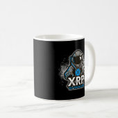 Xrpリップル暗号通貨 コーヒーマグカップ (正面右)