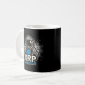 Xrpリップル暗号通貨 コーヒーマグカップ (正面左)