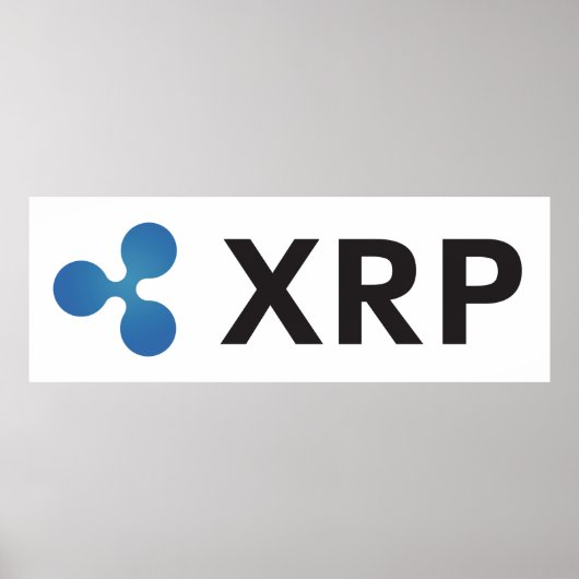 XRPリップル暗号通貨 ポスター (正面)